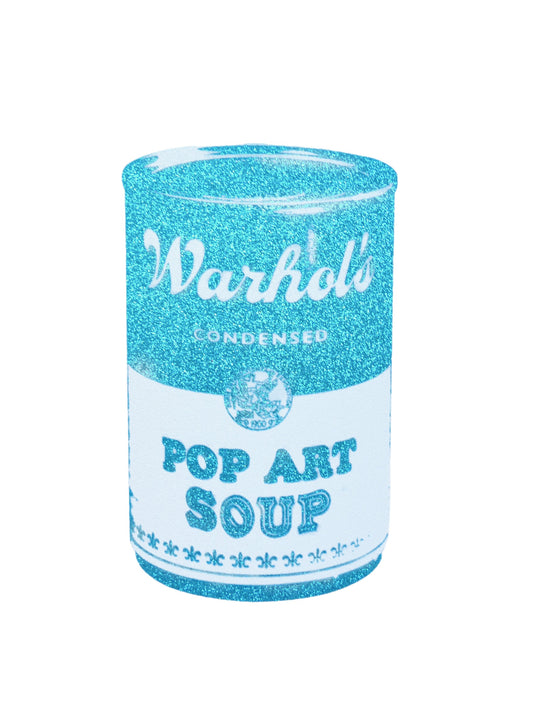 Pop Art Soup, 2013, Teal