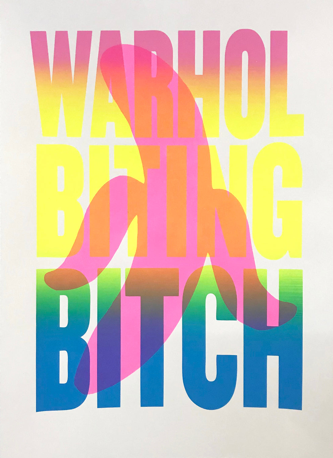 Warhol Biting Bitch