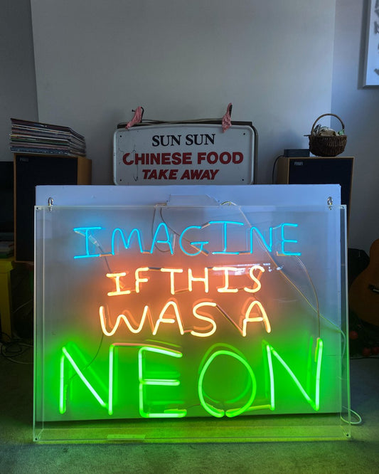 Fantasy (Neon in Perspex Box)